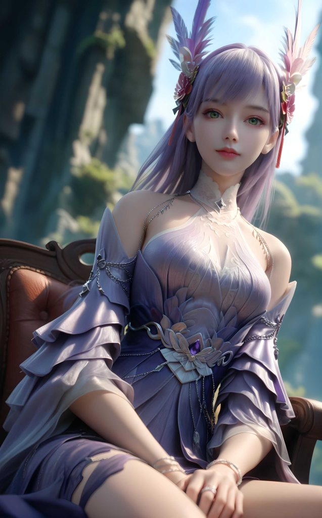 图片[3]-[第795期][氪金玩家][林紫玥绝美写真]涩涩 动漫女神 国漫壁纸[77P]-AI动漫