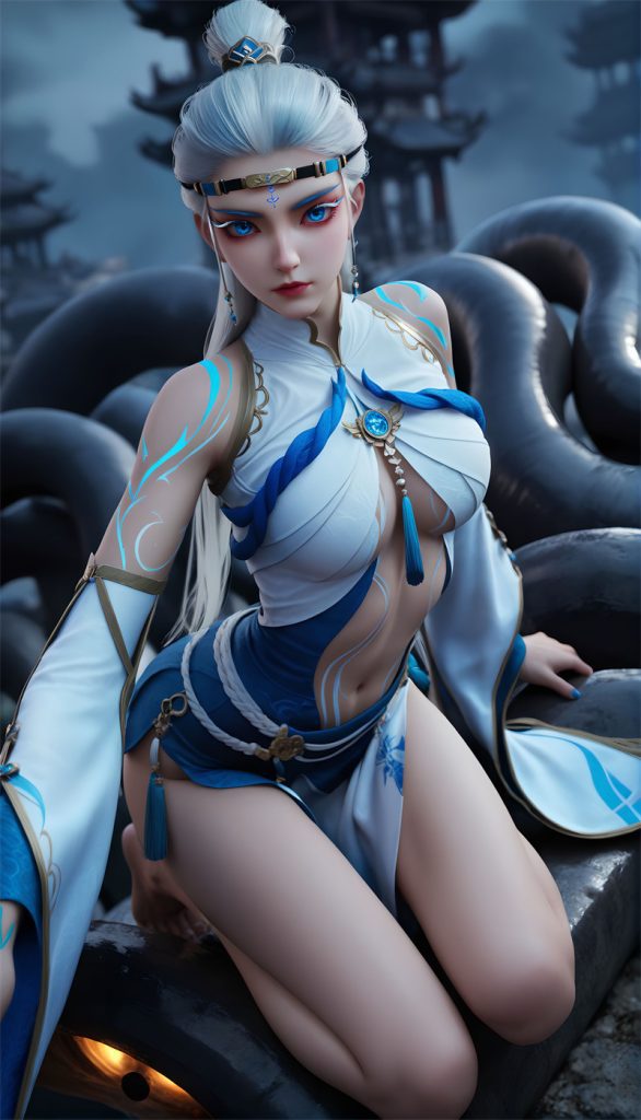 [第72期] [沧元图] [知画 · 系列一] 涩涩 [186P]-AI动漫