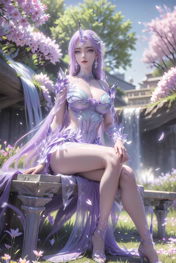 图片[3]-[第502期] [完美世界] [月柳 · 紫色系列] AI国漫 [85P]-AI动漫