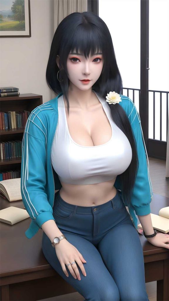 图片[3]-[第354期] [大道朝天] [小荷 · 系列一] 涩涩 [69P]-AI动漫