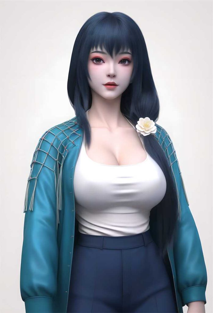 图片[4]-[第354期] [大道朝天] [小荷 · 系列一] 涩涩 [69P]-AI动漫