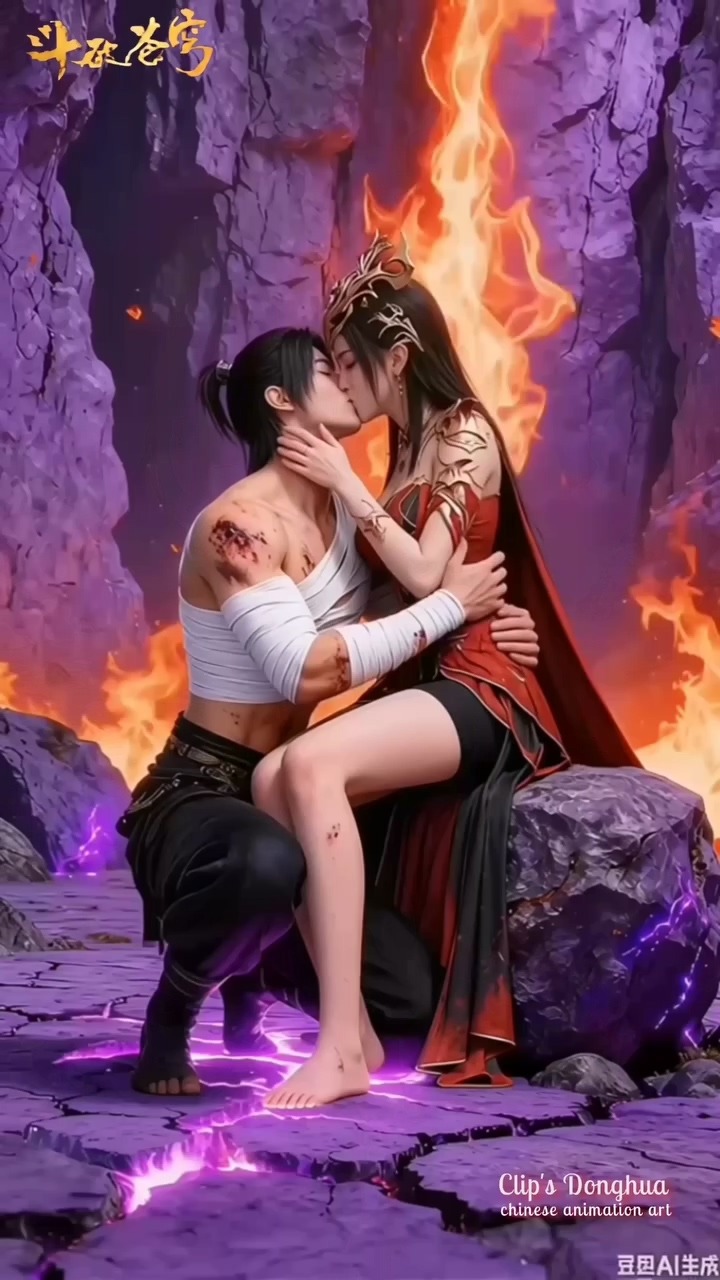 [YouTube系列][‎斗破苍穹][美杜莎与萧炎之陨落心炎篇·高清短视频] 涩涩 动漫女神 AI国漫 - AI国漫分享-AI国漫分享