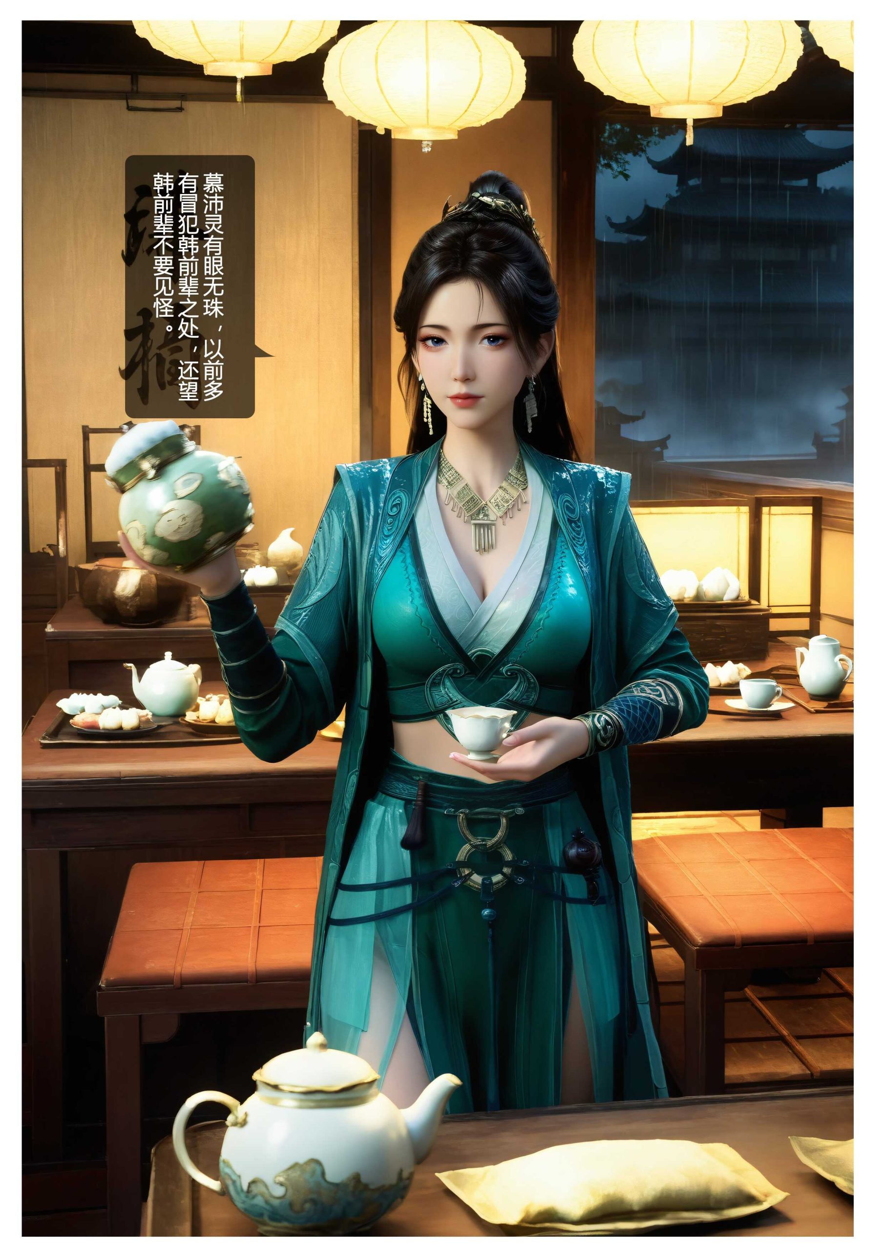 [凡人修仙传-慕沛灵与韩立][62图] 剧情版-AI国漫分享