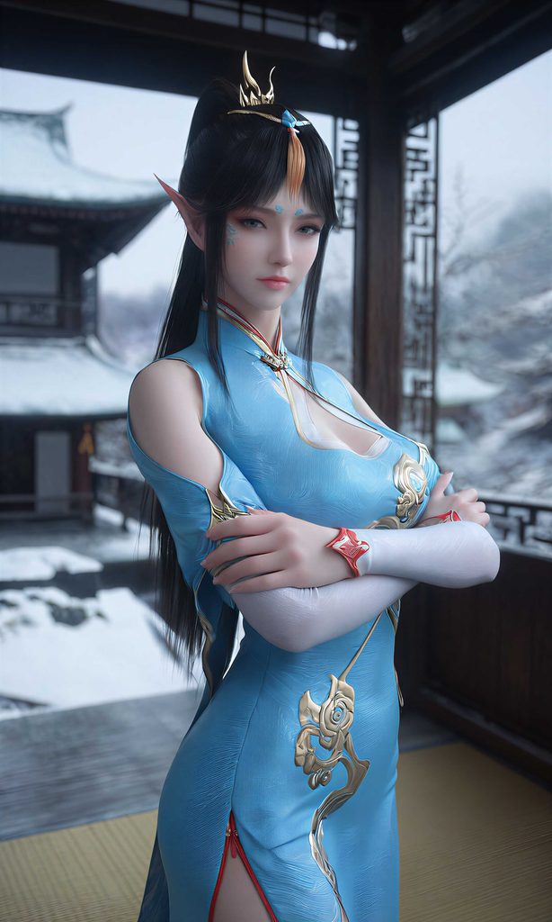 斗破苍穹-凤清儿-161图-第4季044画-AI国漫分享